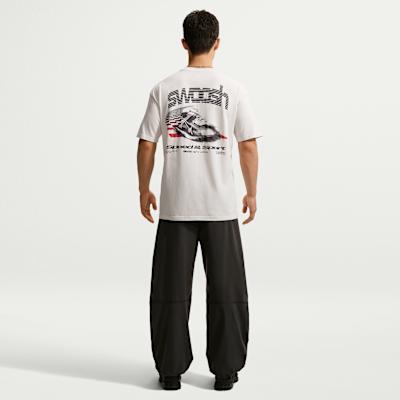 Nike T Shirts Men's Ecru Crew Neck