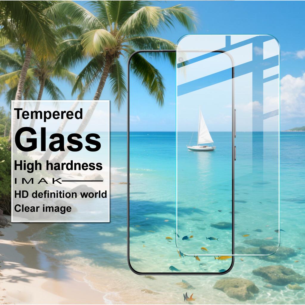 IMAK H Serie Für Honor 400 5G (Global) Displayschutzfolie gehärtetes Glas HD klare Folie (Entsperren per Fingerabdruck)