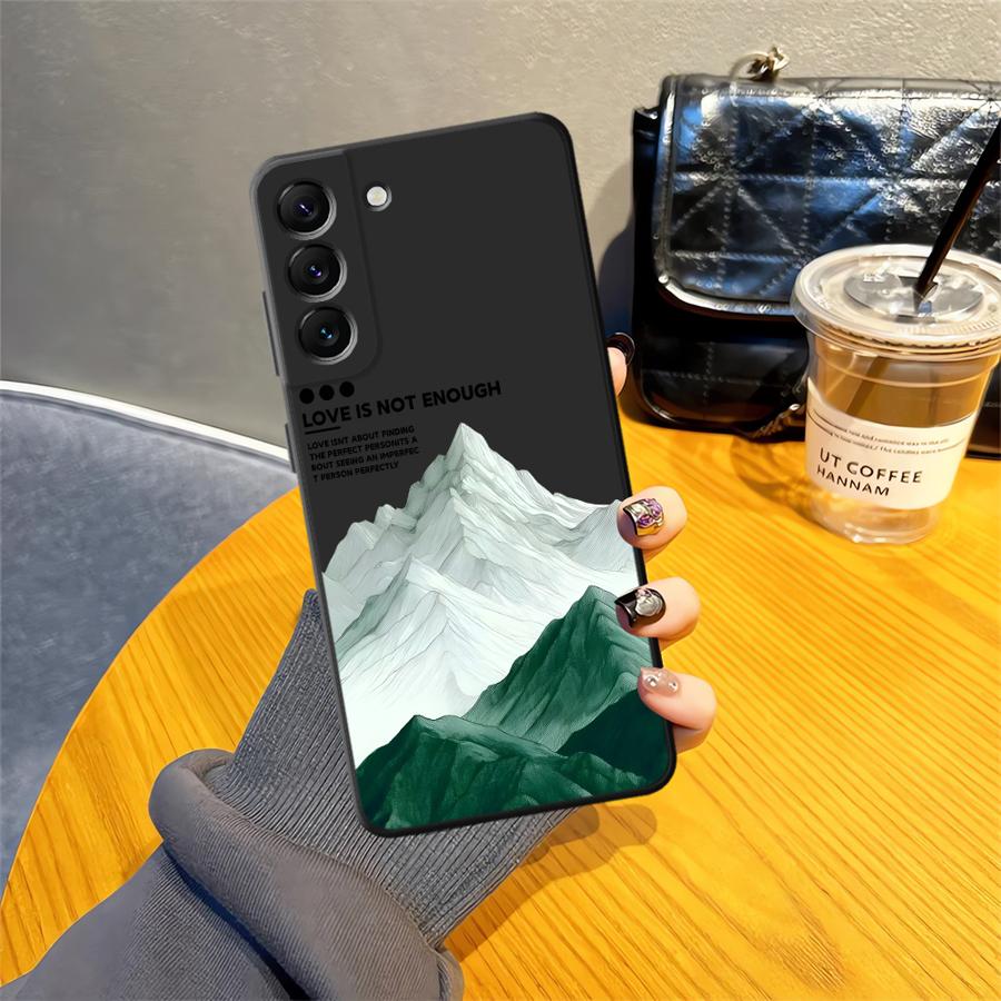 Case for Samsung Galaxy A23 A25 A06 A55 A57 A73 A37 A12 A52 A05 A53 Phone Cover A41 A50 A36 A13 A51 A17 A16 A15 A70 Mount Fuji
