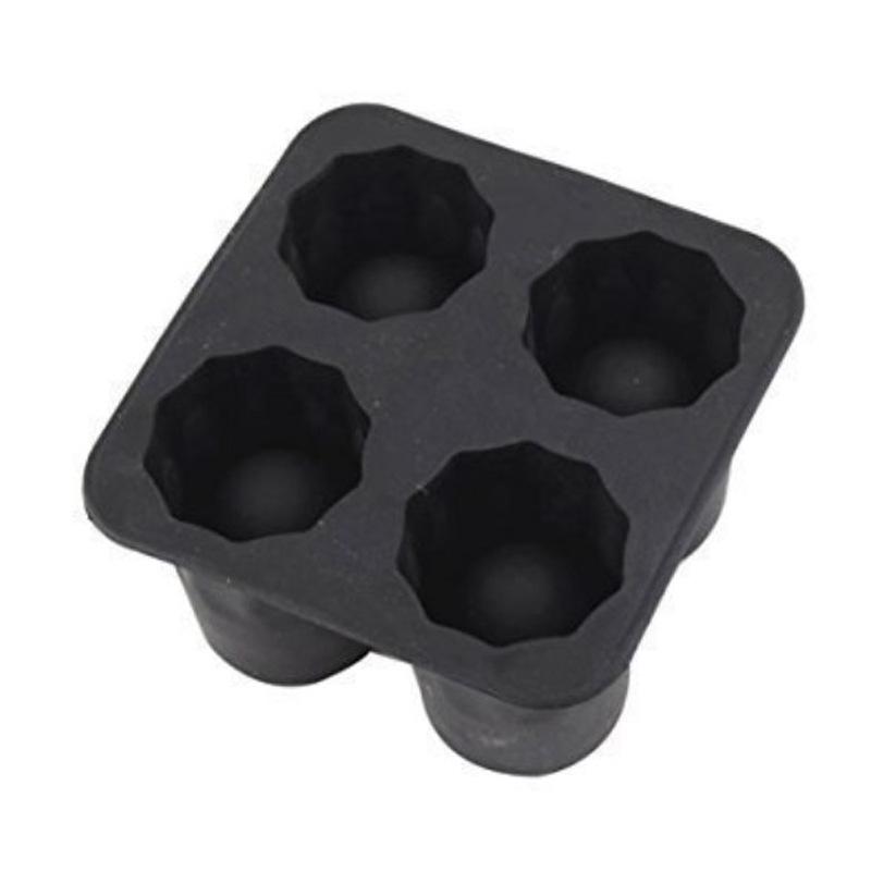 Four-Hole Creative Ice Cup Mold - Edible DIY Ice Tray BG26001