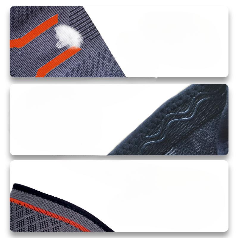 Single Adult Outdoor Kneepads for Men and Women 3D Knitted Kneepads Nylon Fitness Cycling Running Basketball Kneepads