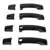 Car Door Handle Cover Trim Bright Black Replacement for Land Rover Discovery 4 LR4 2010‑2016