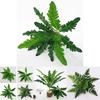 Dracaenafragrans And Pteridophyta Leaf Faux Fern Leaf For Indoor Plant Display