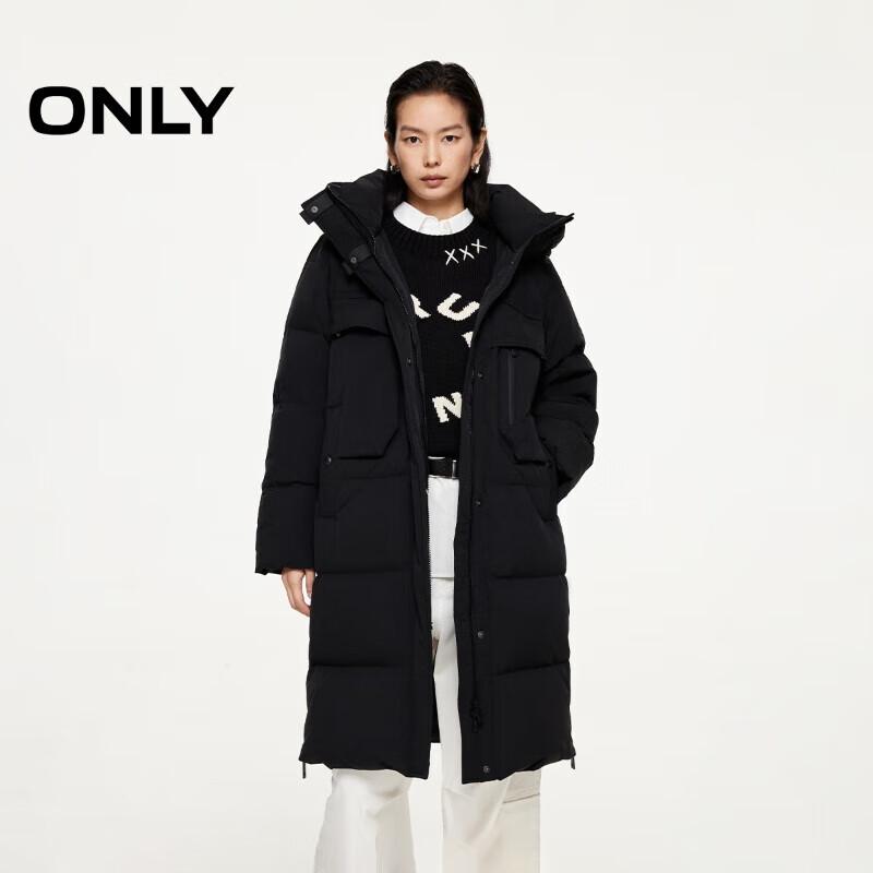 

ТІЛЬКИ Жіноча Зимова 2025 90% Пухова Куртка Середньої Довжини з Капюшоном XS