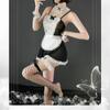 Women Sexy Lingerie French Apron Maid Dress Cosplay Costume Servant Lolita Hot Babydoll Dress Uniform Erotic Role Play Exotic