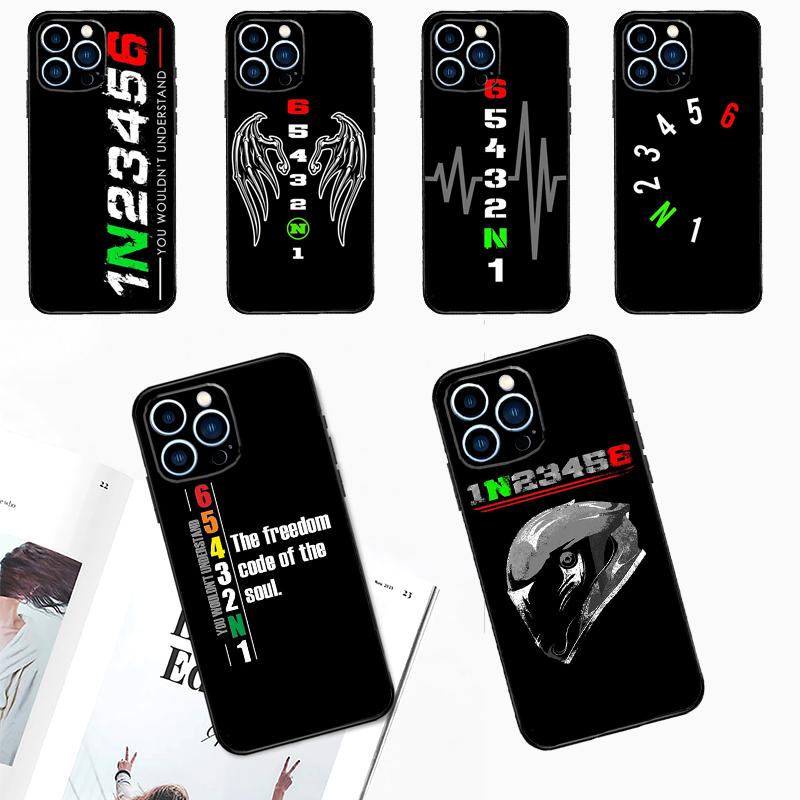 1N23456 Motorcycle For Huawei Nova Y60 Y61 Y70 Y72 Y73 Y90 Y91 9 10 SE 7i 8i 11i 12i P30 P40 Lite P60 Pro Case