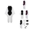 Jujutsu Kaisen Choso Cosplay Costume Anime Outfit Urban Style Black Red