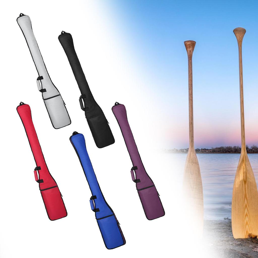 Kayak Dragon Boat Paddle Carrying Bag 51.5x8.4inch Professional Smooth Zipper Accessory for Canoeing Boating Oxford Cloth