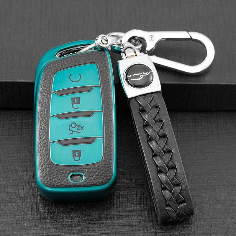 Suitable for Chang'ancs95Car Key sleevecs85CoupeBagcs35PlusCar Remote Control Buckle Key Case Cover