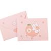 Birthday Card Festival Card Cartoon Animal Greeting Card Envelope Postcard for Children