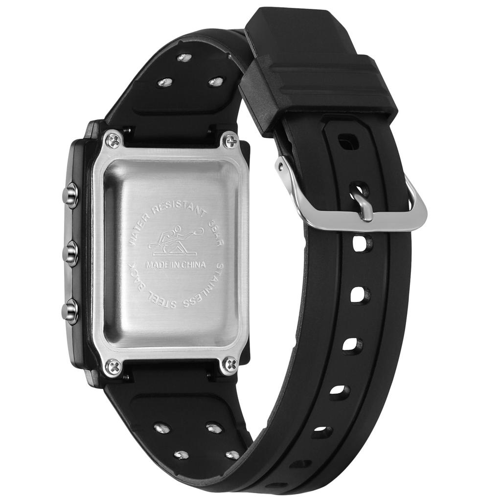 Waterproof Digital Watches For Men 31mm Ultra-thin Electronic Wristwatch Chronograph Sport  Watch 9850