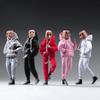 1/12 Scale Male Clothes,Men's Hoodie Pants Trousers Clothing for 6inch Male Action Figure Body Doll (Black Color)