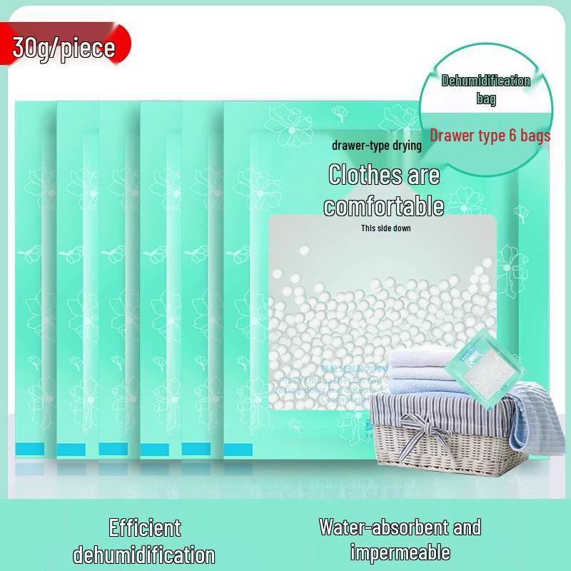 Aromatic Leak-Proof Dehumidifying Bag for Wardrobes and Shoes - Moisture & Mold Resistant Storage Solution