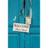 Chuniff 1 Piece Meeting In Progress Please Do Not Disturb Door Sign, Welcome Please Knock Double Sided Sign for Business, Meeting Room Sign for
