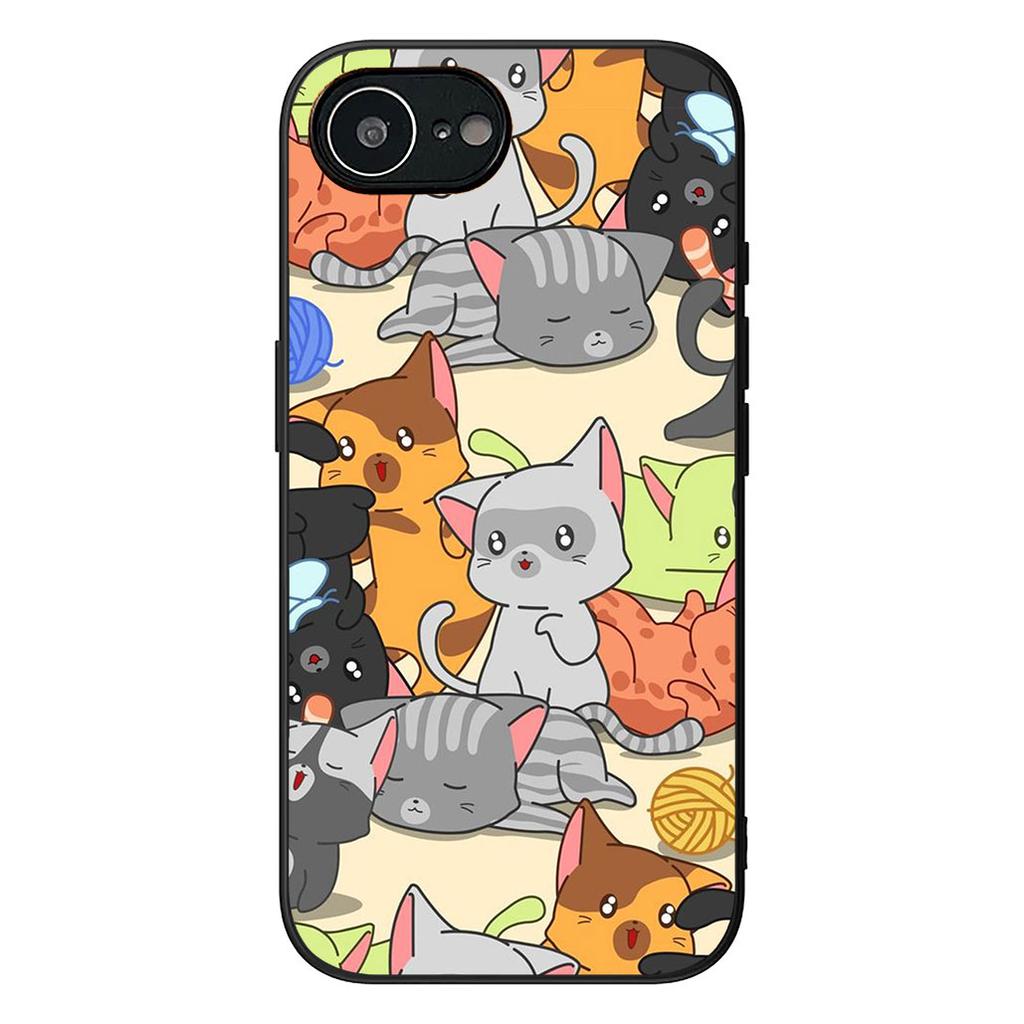 Cartoon Kitten Cat Meow Anime Phone Case for Xiaomi Poco C85 C65 C75 X7 X6 M6 M8 F7 F8 Ultra F6 Pro Cover Casing
