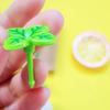 8Pcs Green Fruit Fork Mini Leaf Food Picks Fun Toddler Tiny Fork for Sandwich Cake Salad Lunch Box Bento Decor Party Supplies