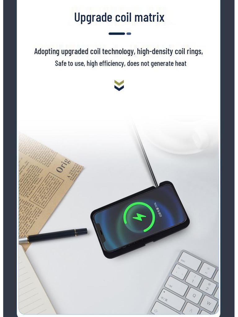 15W Low-Temp Fast Wireless Car Charger for Apple, Huawei, Samsung