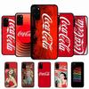 Logo C-Coca C-Cola Fashion Phone Case For Samsung S 24 Fe 25 Ultra Plus 20 Lite 21 30 22 23 24 22 Ultra 5G Fundas