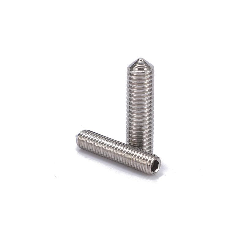 201 Stainless Steel DIN914 Hex Socket Grub Screw M3-6