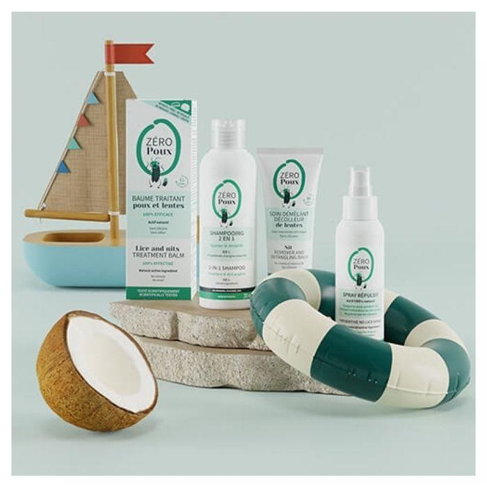 Shampoing cheveux normaux - Shampoing 2en1 anti-poux - Mulato