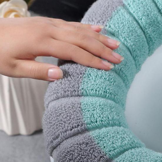 2Pcs Universal Soft Washable Thick Toilet Seat Cover Home Hotel Closestool Pad