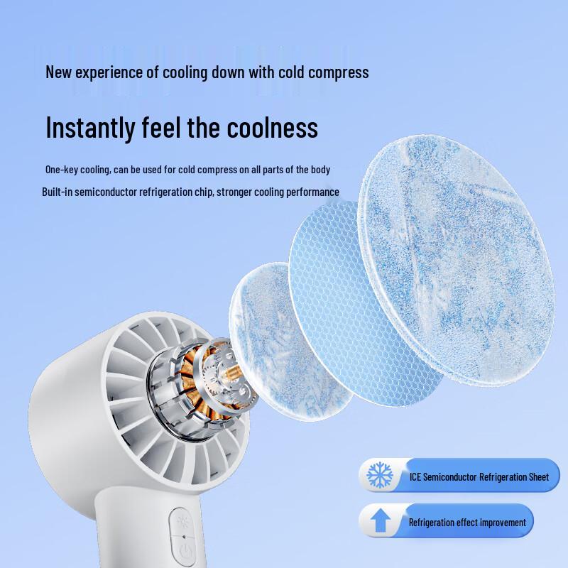 Xi Ru Portable Ice Compress Cooling Fan