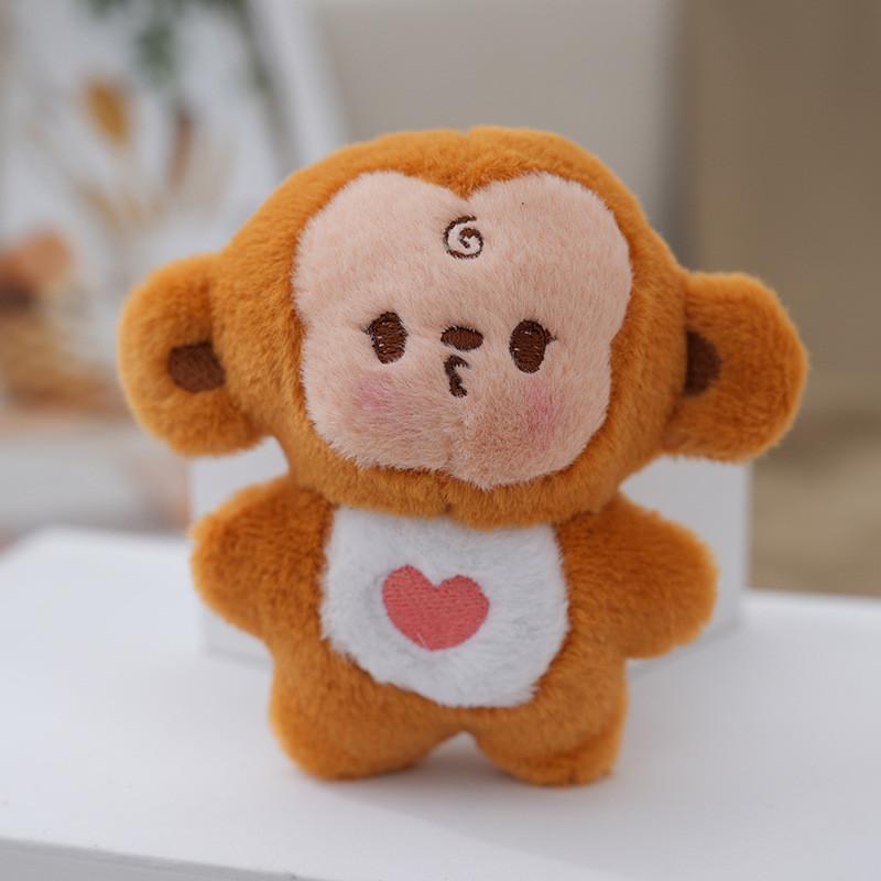 Adorable Cute Puppy Plush Toy Keychain Soft Stuffed Animal Bag Charm Doll Figure