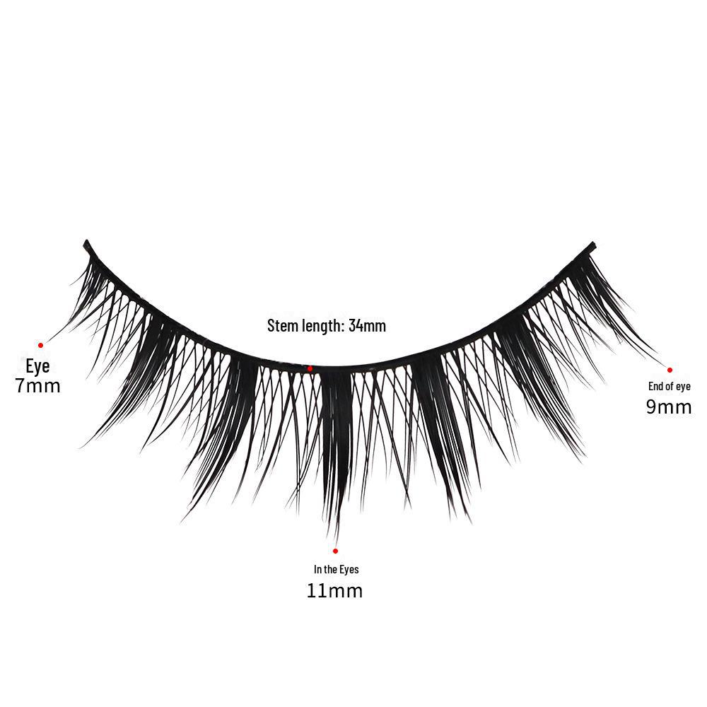 Stage Glam Big-Eyed Thick Barbie Full-Length Devil Style False Eyelashes