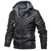 Men's Leather Jackets Autumn Casual Motorcycle PU Jacket Biker Leather Coats Brand Clothing EU Size