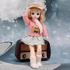 30 CM Mini Mobile 23 Bambole Snodate Ragazze Giocattolo 3D Grandi Occhi BJD Principessa Abiti Completi Collezione di Abiti Per Bambini Regalo bambola