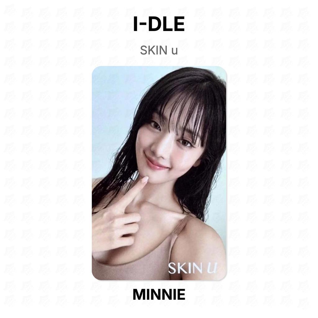 I-DLE SKIN U Official Photocard