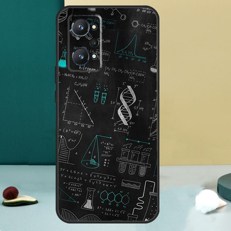 Biology and Chemistry For Realme GT 7 Pro GT 5 6 6T C67 C61 C55 C53 C51 C21Y C25S C75 10 11 12 13 14 Pro Plus Case