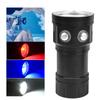 LED Diving Flashlight Portable Professional Underwater Lighting Waterproof Submarine Lamp