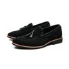 Men's Shoes Four Seasons New Loafers Fashionable Men's Foot Shoes Doudou Shoes Trend One Pedal Casual Leather Shoes Can Be