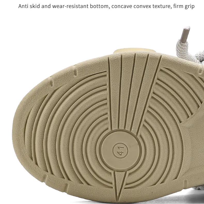 Мужские кроссовки на массивном каблуке — фото 7