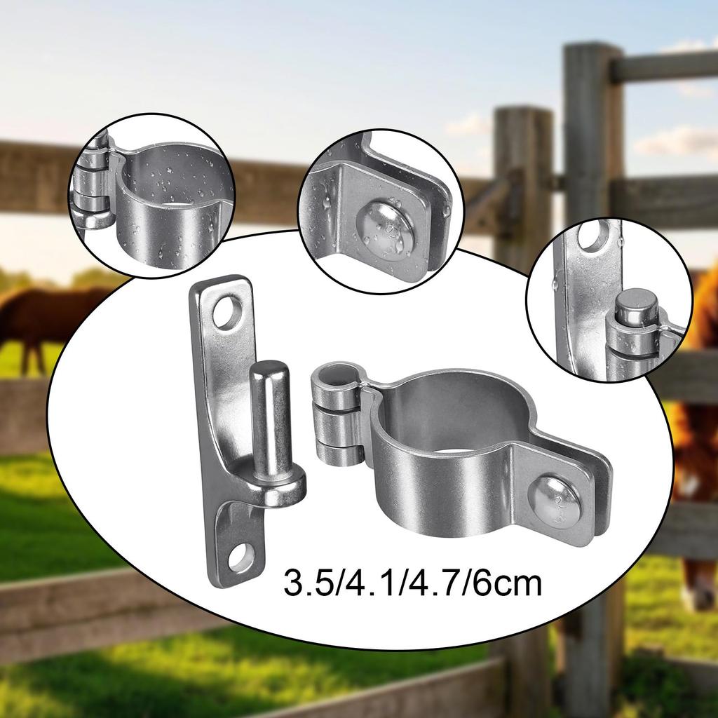 Stainless Steel Accessories for Chain Link Fence Gate Mounting