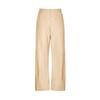 LESS 2024 Spring Solid Casual Straight-Leg Trousers
