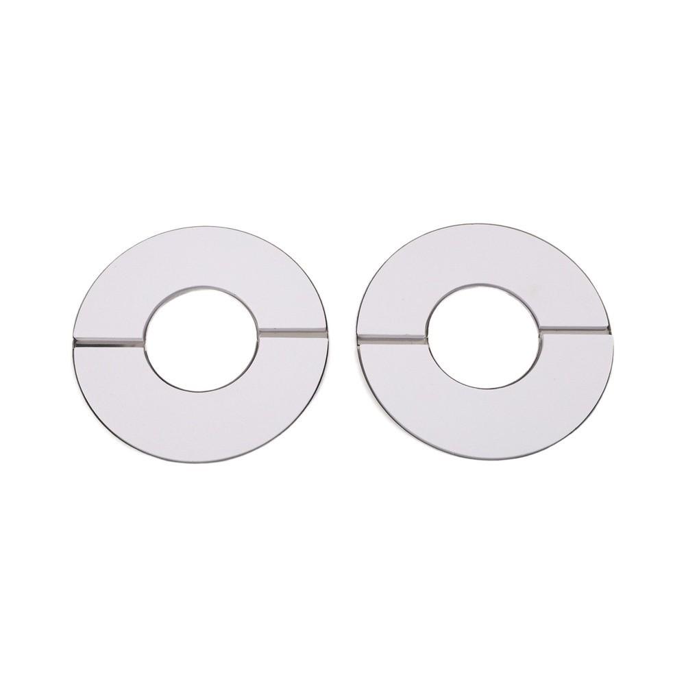Protect and Decorate Bathroom Water Pipe with Stainless Steel Cover