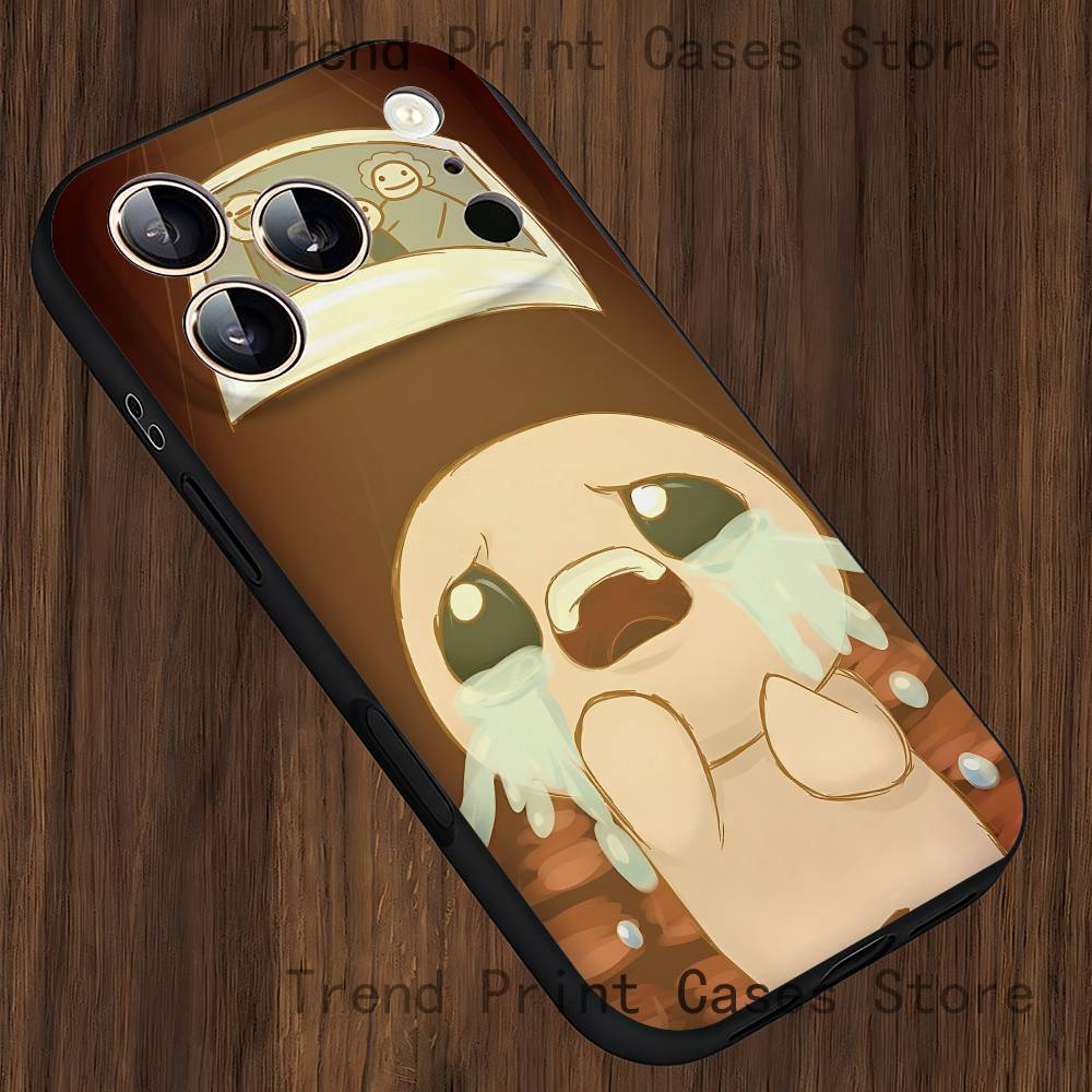 The B-Binding of I-Isaac Phone Case For iPhone 15,16,17,13,14,11,12,Pro,Max,Plus,E,Air,Mini Protect Shell