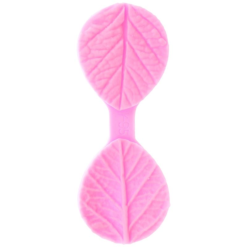 Diy Double Leaf Silicone Cake Mold Sugar Art Mold Fondant Mold Cake Decor