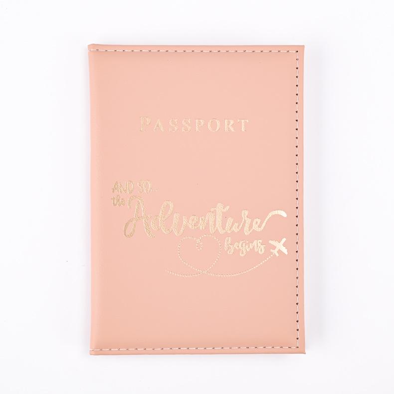 2024 Stylish PU Leather Passport and Ticket Holder with Textured Design