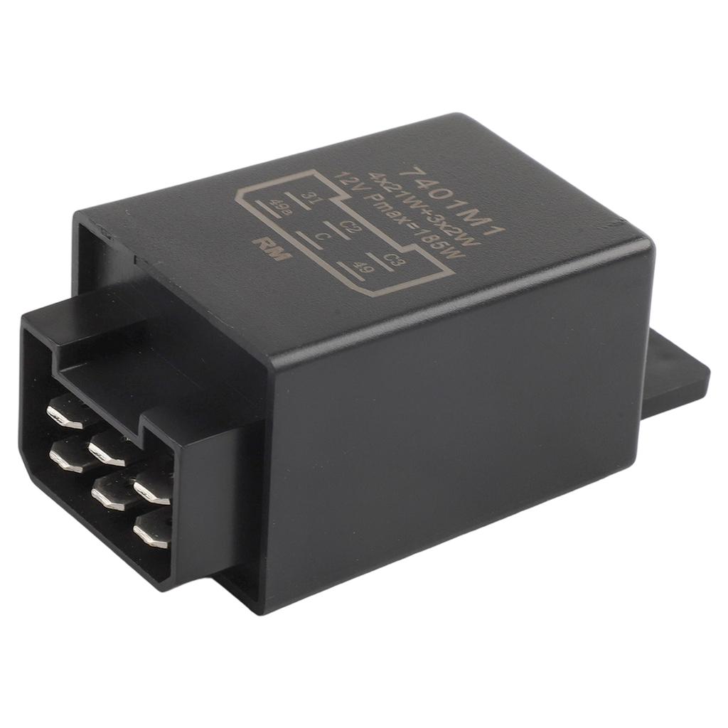 12V Flasher Sensor Relay for Tractors and Vintage Vehicles 6 Pin Connection Reliable Performance with OEM 335200160