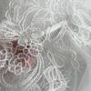 V863 Courtly White Vintage Cathedral Long Lace Bridal Veil