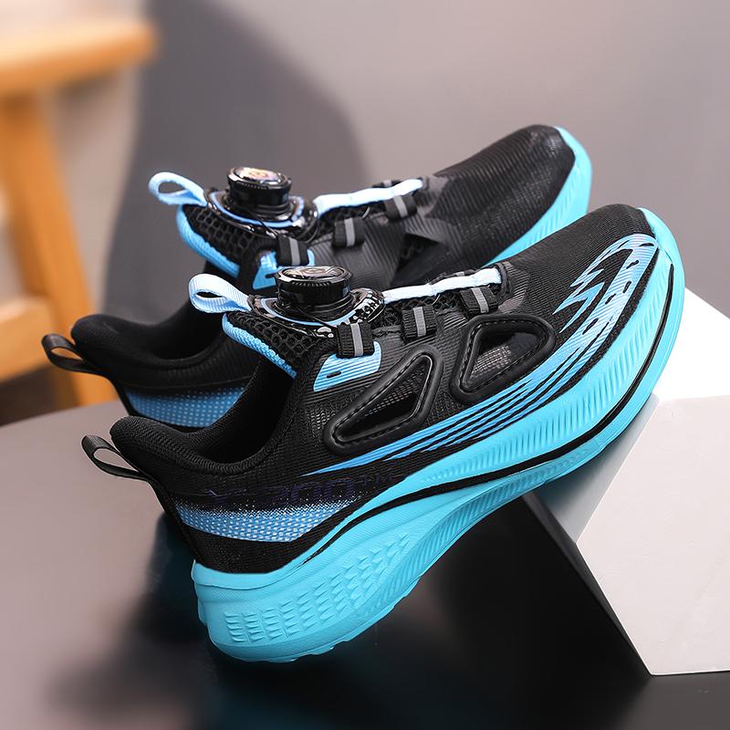 Summer Children Sneaker Boys Running Shoes New Fashion Knit Lightweight Soft Kids Tennis Sneaker Casual Sports Shoes for Boy