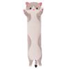 Long Cat Cartoon Pillow Animal Down Cotton Plush Stuffed Toy Decoration Holiday