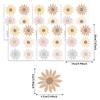 Flower Wall Stickers Bohemian Style Cute Daisy Decals Fashion Home Decor Flower Stickers For Bathrooms Kitchens Bedrooms Nursery