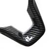 2× Carbon Fiber Style Steering Wheel Frame Cover Trim For Honda Accord 2018 2019