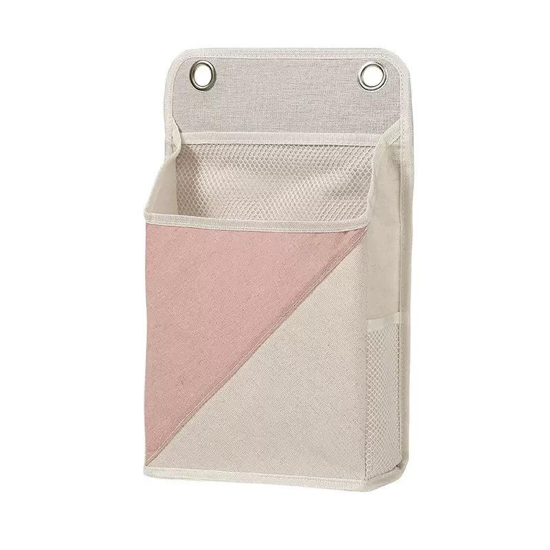 Multi-Purpose Fabric Wall-Mounted Bedside Storage Organizer