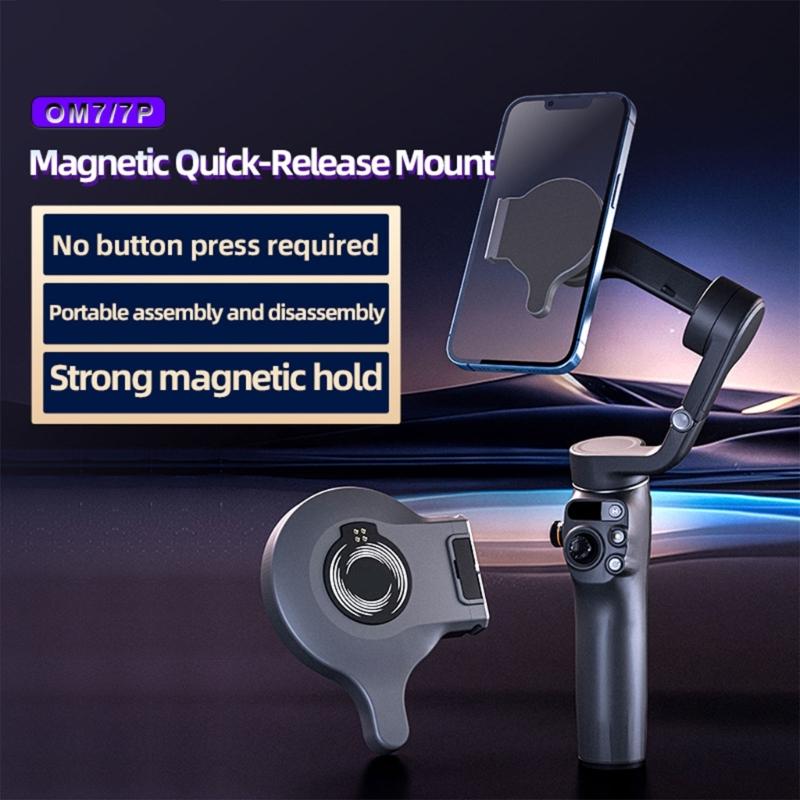 Universal Magnetic Phone Rings Holder For Smartphones For Smooth Tracking And Professional Stabilization