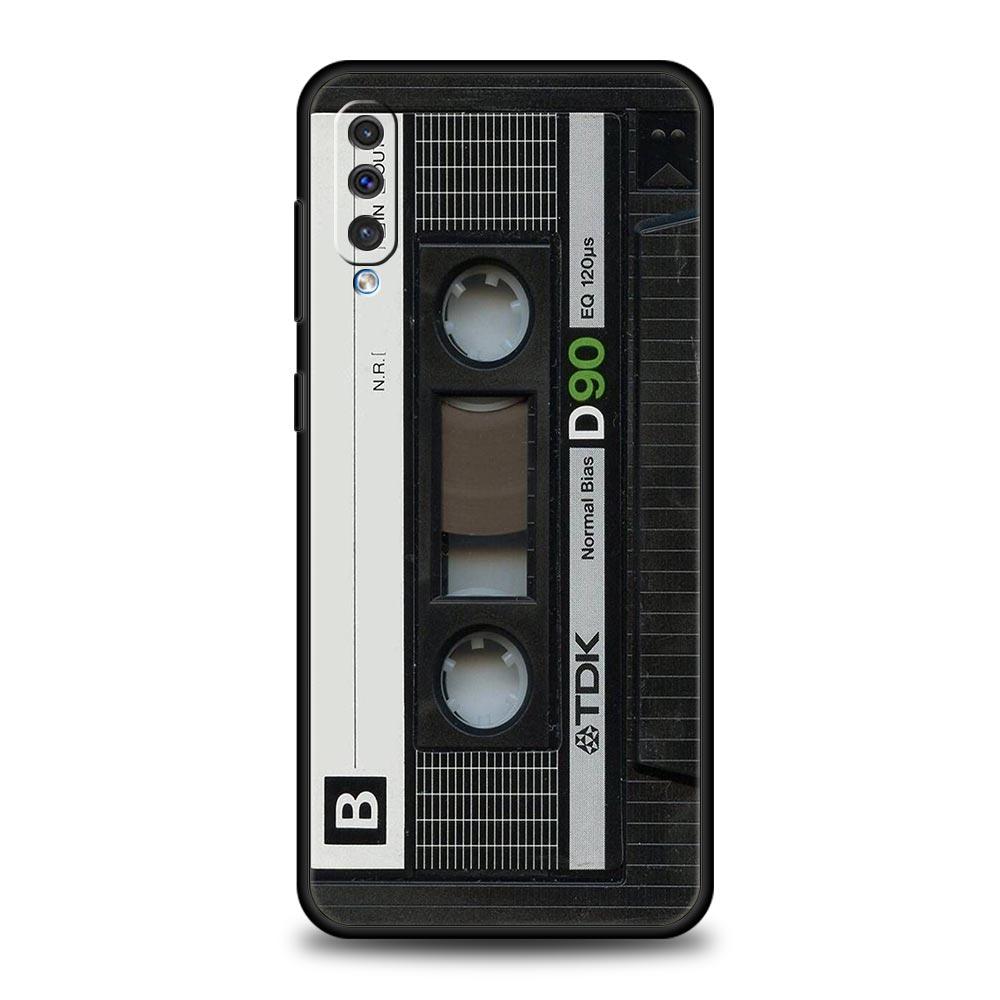 Vintage Cassette Tape Phone Case For Samsung Galaxy A56 A36 A26 A34 A17 A16 A06 A14 A12 A54 A72 A24 A22 5G A52 A50 A40 A32 Cover